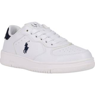 Polo Ralph Lauren Polo Ralph Lauren White Kids Masters Court Logo Trainers