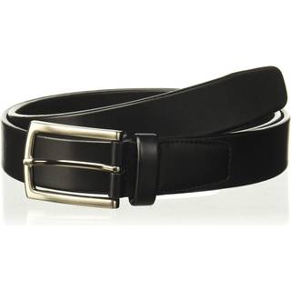 Perry Ellis mænds rørformede læderkjole (størrelser 30-44 tommer) 001 Sort 34