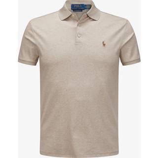 Polo Ralph Lauren Luxury Pima Cotton Polo Expedition Dune Heather