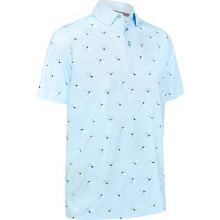 Callaway All Over Birdie Mens Arctic Paradise 2XL Polo trøje