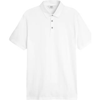 Next White Regular Fit Short Sleeve Polo Shirt