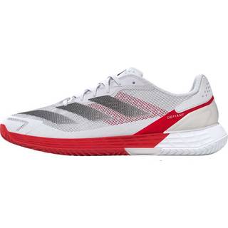 Defiant Speed 2 Tennis sko - Cloud White / Core Black / Pure Ruby - 46