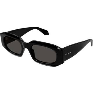Azzedine Alaia AA0086S 001 53 Solbriller Kvinder Black - Black - 53mm
