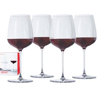 SPIEGELAU WILLSBERGER BORDEAUX VIN GLURES S?t med 4 europ?iske lead-Free Crystal Classic Stemmed opvaskemaskine Safe Professional Quality Red Vin