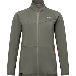 Salewa Women's Puez Cammino PL Jacket Fleecejakke Damer størrelse 34 farve grå