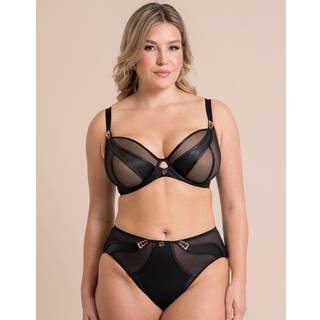 Curvy Kate Curvy Kate Scantilly Suspense Plunge Black Bra