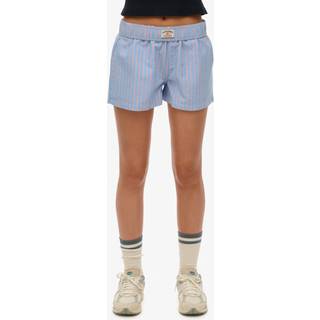 Superdry Superdry Blue/Pink Stripe Elastic 100% Cotton Shorts