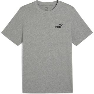 Puma Puma Grey ESS Small No 1 Logo 100% Cotton T-Shirt