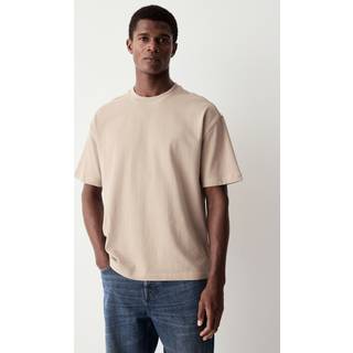 Next Neutral Regular Fit Heavyweight T-Shirt