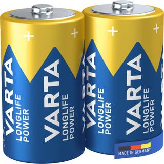 Varta Longlife Power D batteri (2-pakke)