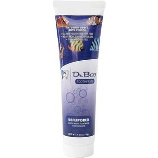 Dr. Bob Unlavored Toothpasta - Natural Xylitol - Baby Toddler Kids - Tandpasta med fluor til følsomme tænder - ingen kunstige smag - SLS gratis f
