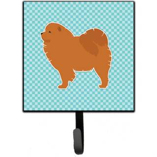 """" Caroline's Treasures Chow Checkerboard Blue Leash eller Key Holder BB3751SH4 Lille multicolor """"