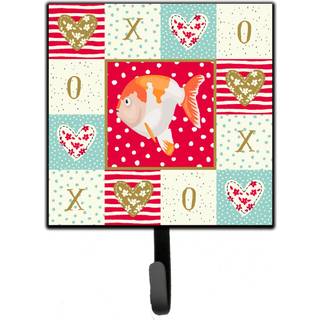 """" Caroline's Treasures Lionhead Goldfish Love Leash eller Key Holder Hooks Multicolor """"