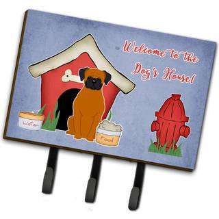 """" Caroline's Treasures Dog House Collection Fawn Boxer Leash eller Key Holder BB2869TH68 Triple """"