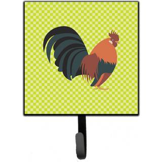 """" Caroline's Treasures Dutch Bantam Chicken Green Wall Hook Small Multicolor """"