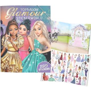 TopModel Glamour Stickerworld klistermærkebog