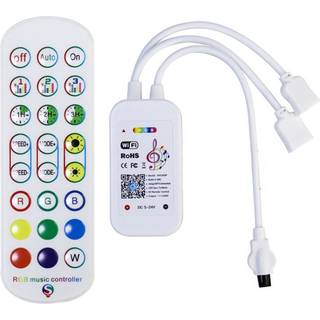 Tuya WiFi RGB-controller til LED-stribelys 3528 2835 5050 RGB