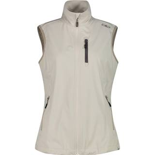 CMP Women's Light Softshell Vest Softshellvest Damer størrelse 46 farve grå/beige