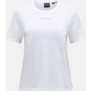 Peak Performance Women's Explore Graphic Tee T-shirt Damer størrelse XS farve hvid