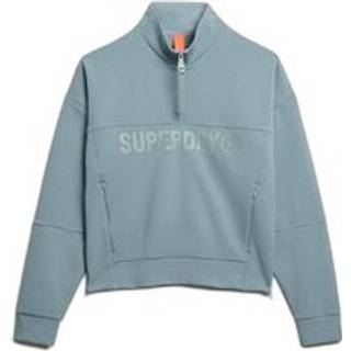 Superdry Grøn Active Tech Logo Relaxed Half Zip Sweatshirt36