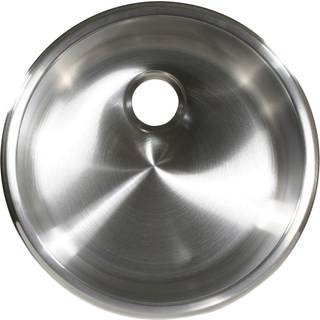 Scandvik SS 11 5/8 """" X 5 """" Cylindrisk vask b?rstet
