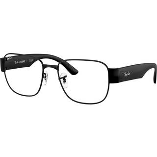 Ray - Ban Unisex RX6532 2509 Optiske stel Metal Sort Transparent Firkantet Normal