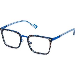 Sting VST549 0696 53 Briller Mænd Blue - Matte Pattern Black Blue - 53mm