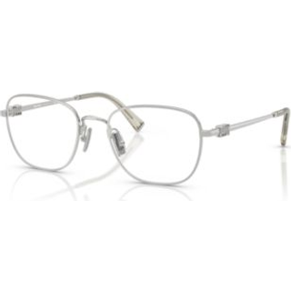 Miu Miu Kvinde MU 50WV 1BC1O1 Optiske stel Metal Sølv Transparent Firkantet Normal - Sølv