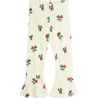 Mini Rodini Lingonberries Aop Kjole Offwhite 116/122 cm Creme 116/122 cm unisex