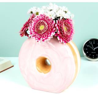Vase - Fast Food - Donut - Pink