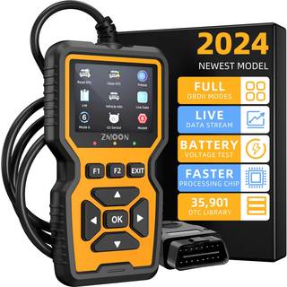 Zmoon ZM201 Professionel OBD2 Scanner Diagnostic Tool Forbedret Kontroller motorkodelæser med nulstilling af OBDII/EOBD -bildiagnostiske scanning