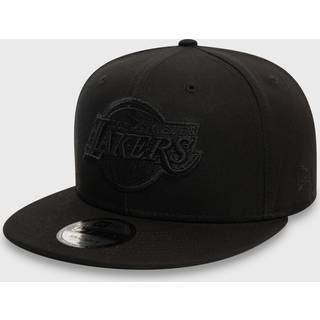 LA Lakers Monochrome Black 9FIFTY Snapback Cap newera adult unisex Black newera adult unisex Black newera adult unisex Black newera adult unisex Black - S-M