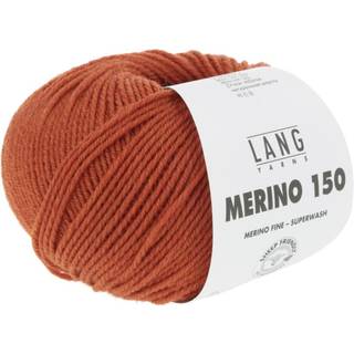 Lang Yarns Merino 150 259 Indhold: 100% Superwash merinould Vægt/længde: 50 g = ca. 150 meter Anbefalede pinde: 3-3.5 mm Strikkefasthed: 10 x 10 cm = 27 m x 37 p Vask: Maskinvask 30 ℃ / Tåler ikke tørretumbling / Brug aldrig skyllemiddel.
