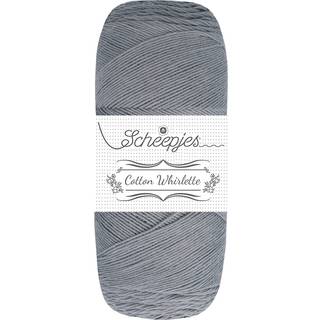 Scheepjes Cotton Whirlette 806 Poppy Seed Indhold: 100% økologisk bomuld Vægt/længde:100 g = ca 455 meter Anbefalede pinde:2.50-3.50 mm Strikkefasthed: 10 x 10 cm = 25 m x 44 p Vask:Maskinvask op til 30°C.