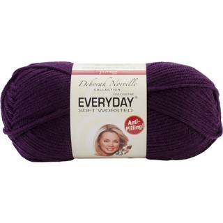 Deborah Norville Collection Everyday Solid Yarn-Aubergine