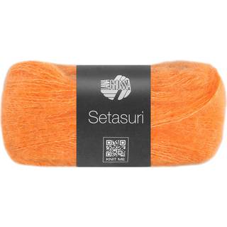 Lana Grossa Setasuri garn - Alpaca og Silke Orange 57