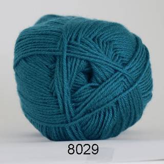 Lana Cotton 212 garn fra Hjertegarn - Klar petrol
