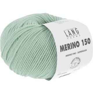 Lang Yarns Merino 150 258 Indhold: 100% Superwash merinould Vægt/længde: 50 g = ca. 150 meter Anbefalede pinde: 3-3.5 mm Strikkefasthed: 10 x 10 cm = 27 m x 37 p Vask: Maskinvask 30 ℃ / Tåler ikke tørretumbling / Brug aldrig skyllemiddel.