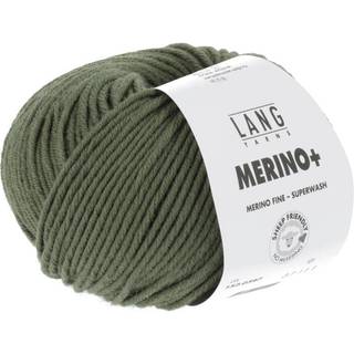 Lang Yarns Merino+ 397 Indhold: 100% Superwash Merinould Vægt/længde: 50 g = 90 meter Anbefalede pinde: 4,5-5,5 mm. Strikkefasthed: 10 x 10 cm = 17 m x 24 p Vask: Finvask 30ºC / Brug aldrig skyllemiddel / Tørres fladt .