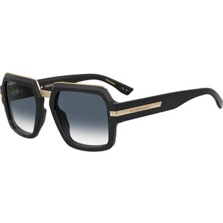 Dsquared2 Mand D2 0159/S 807/9O Solbriller Acetat Sort Grå Firkantet Normal Skygge