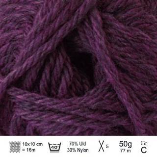 Hjertegarn Ragg-Strømpegarn 2689 Indhold: 70% superwash Uld, 30% Nylon Vægt/længde: 50 gram = ca. 77 meter Anbefalede pinde: 5.00 mm Strikkefasthed: 10 cm x 10 cm = 16 m x 22 p Tåler maskinvask, max 40°C ved skånevask / Tåler ikke tørretumbler / Tørres fladt.