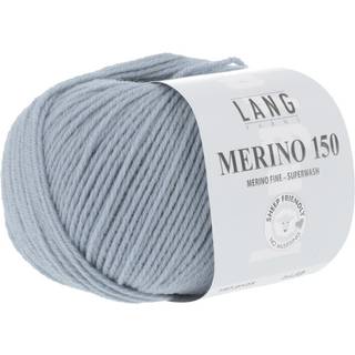 Lang Yarns Merino 150 123 Indhold: 100% Superwash merinould Vægt/længde: 50 g = ca 150 meter Anbefalede pinde: 3.00-3.50 mm Strikkefasthed: 10 x 10 cm = 27 m x 37 p Vask: Maskinvask 30 ℃ / Tåler ikke tørretumbling / Brug aldrig skyllemiddel.