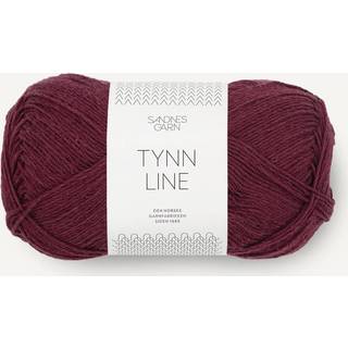 Tynd Line garn fra Sandnes Garn - Dyb burgunder