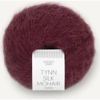 Tynn Silk Mohair, Dyb burgunder