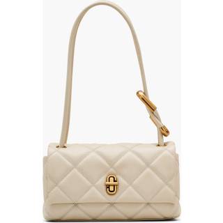 The Quilted Mini Dual Skuldertaske, Cloud White