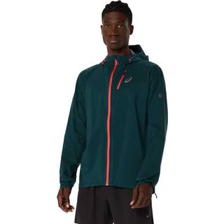 Asics Men's Fujitrail Elite Waterproof Jacket Saxon Green, S