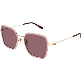 Gucci Kvinde GG1850SA 004 Solbriller Injiceret Rosa Rød Firkantet