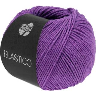 Lana Grossa Elastico garn - 96 % Bomuld og 4 % Polyester Orkidé 191