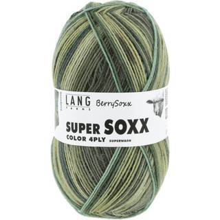 Lang Yarns Super Soxx Color 4-ply 470 Indhold: 75% ny uld, 25% polyamid Vægt/længde: 100 g = ca. 420 meter Anbefalede pinde: 2.5-3.5 mm. Strikkefasthed: 10 x 10 cm = 30 m x 41 p Vask: Maskinvask 40 ℃ / Kan tørretumbles / Brug aldrig skyllemiddel.