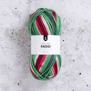 Järbo Mellanraggi 100g 28447 Last Christmas Materiale: 75% superwash uld, 25% polyamid Vægt/længde: 100 g = ca. 260 meter Anbefalede pinde: 3.00 mm Strikkefasthed: 10 x 10 cm = 25 m x 33 p Anbefalet hæklenål: 4.00 mm Hæklefasthed: 10 x 10 cm = ca. 16 fm x 20 p Vask: Maskinvask maks. 40°C / Tørres fladt.